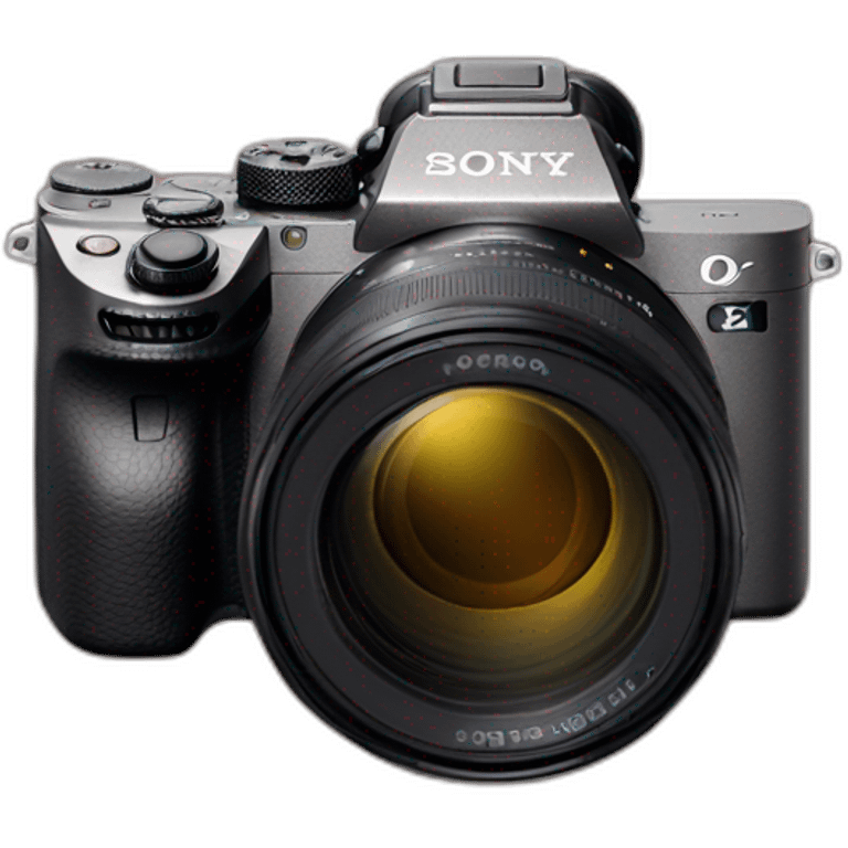 sony alpha a7 iv camera emoji