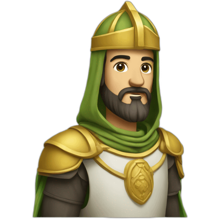 Saladin of the salad emoji