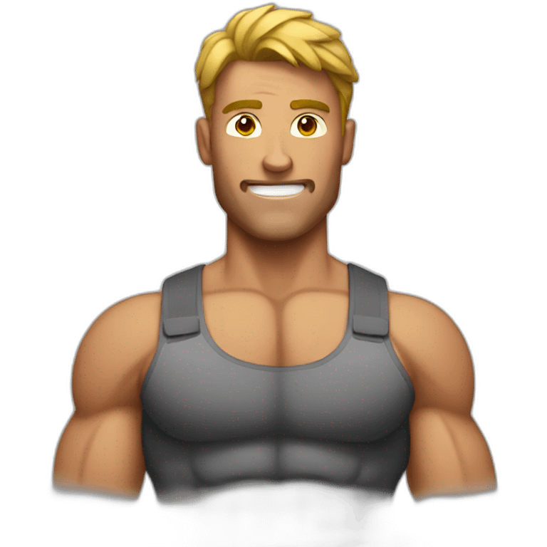 muscular man emoji