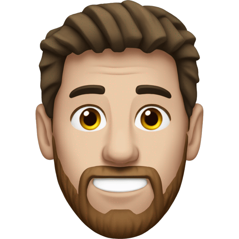 Messi sin barba emoji