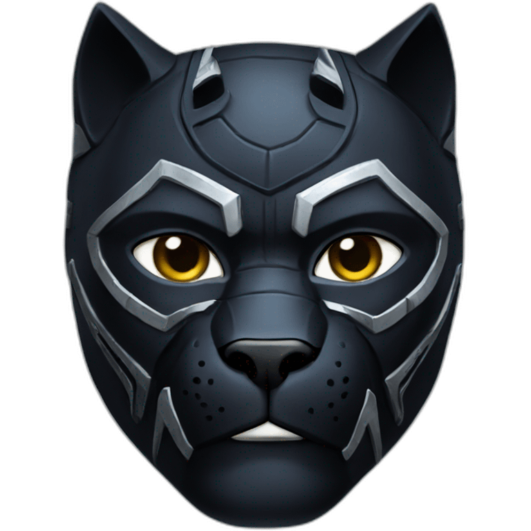 black panther mask emoji