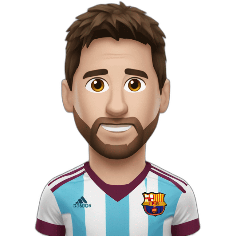 messi qatar 2022 emoji