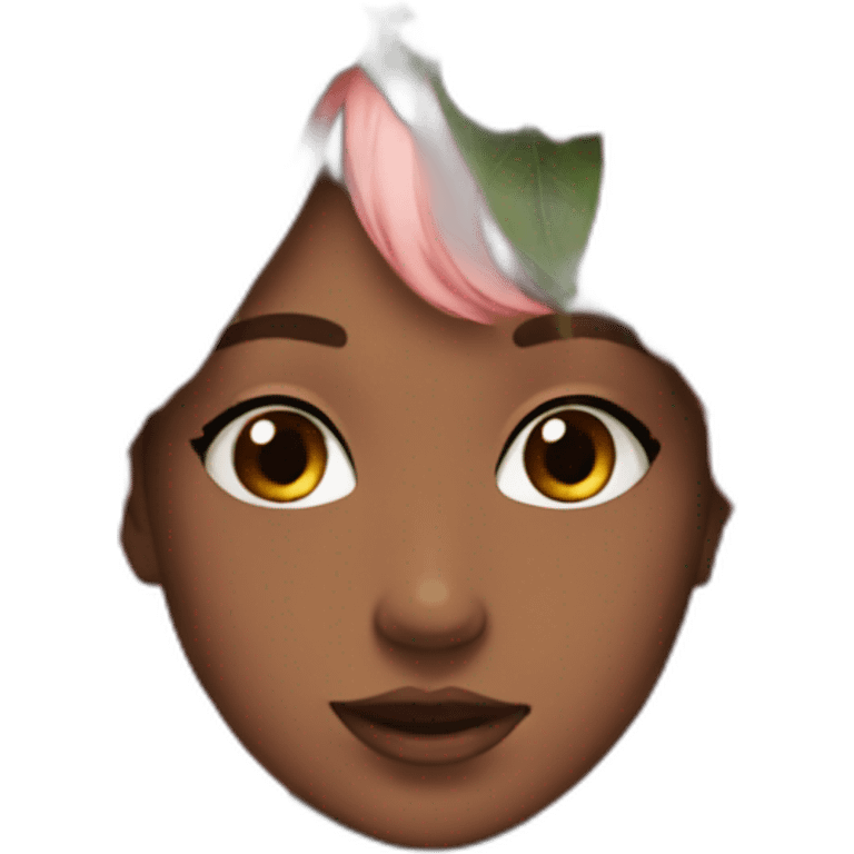 flower crown emoji