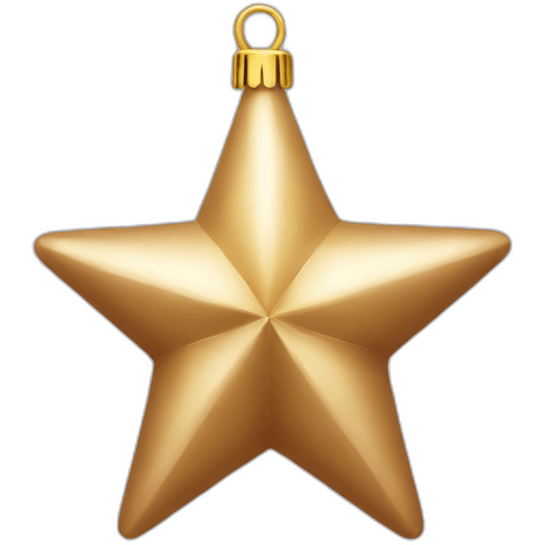 christmas decoration star emoji