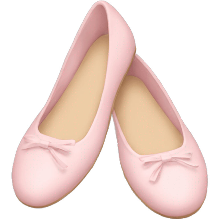 Pastel pink flats emoji