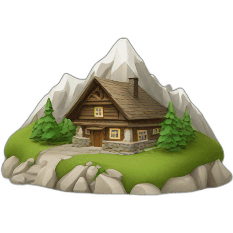 mountain house emoji