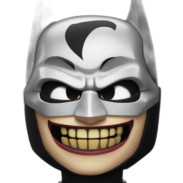 Batman who laughs emoji