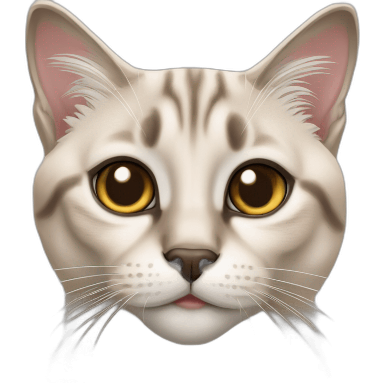 lynx point siamese cat emoji