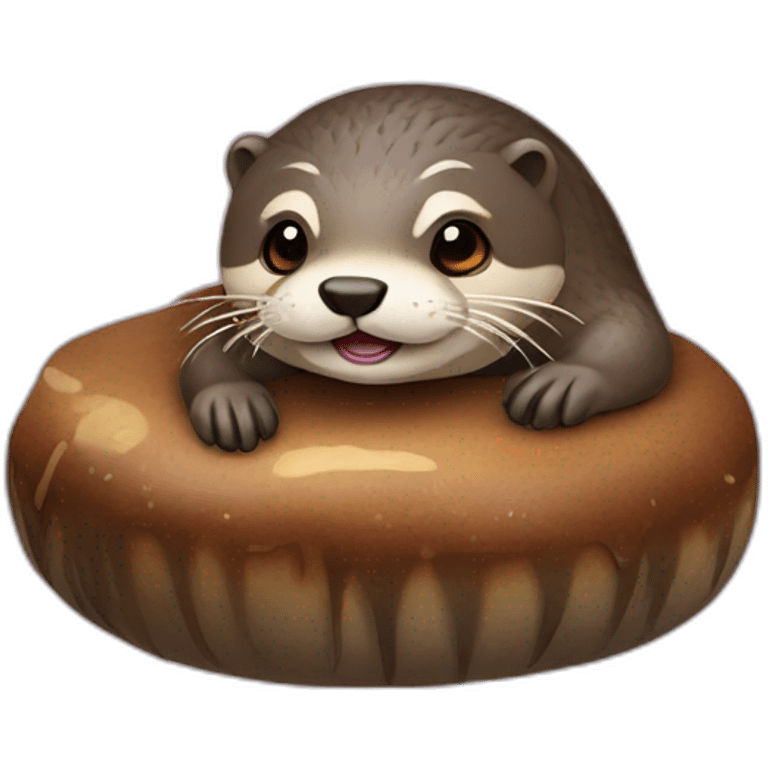 loutre sur tortu emoji