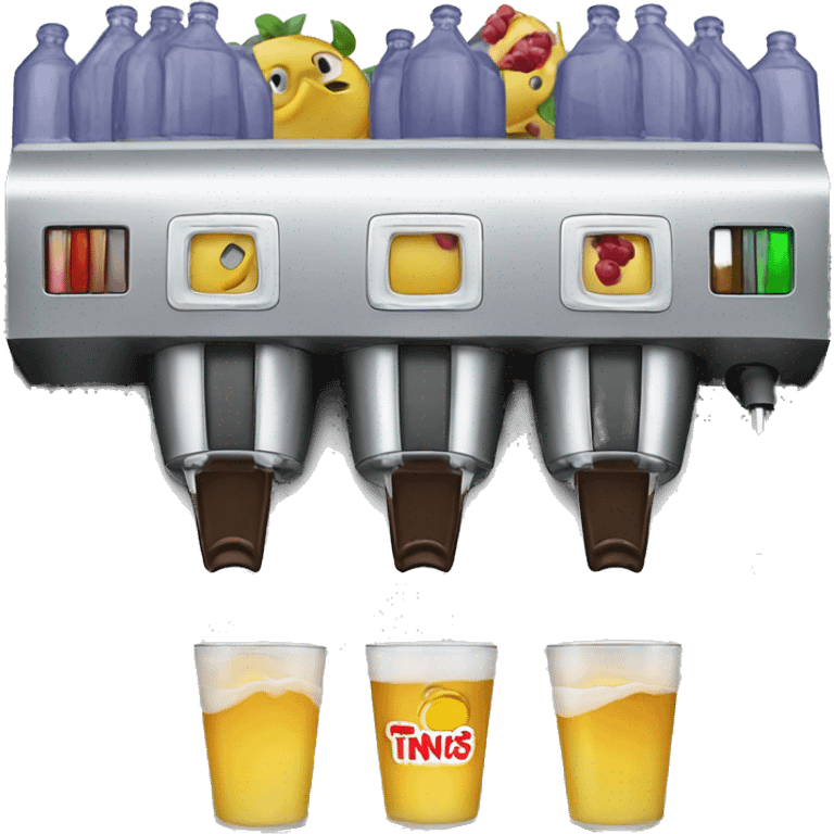 Drinkmachine with capsels emoji