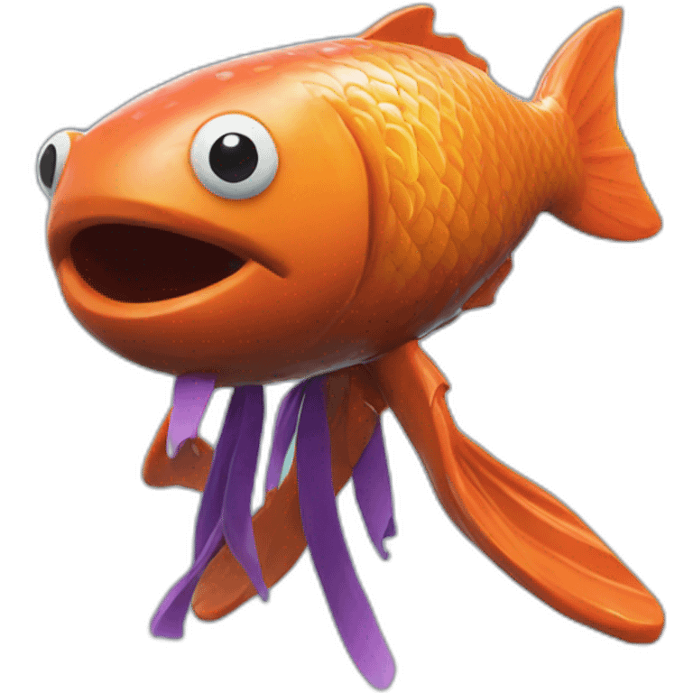 Fortnite fishstick in a suite emoji