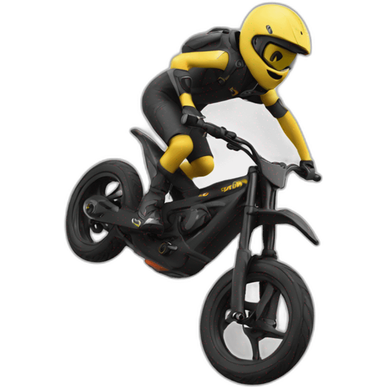 Wheelie on a surron emoji