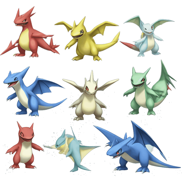 Latios-Gible-Larvitar-Salamence-Sharpedo-Gabite-Digimon Full Body emoji