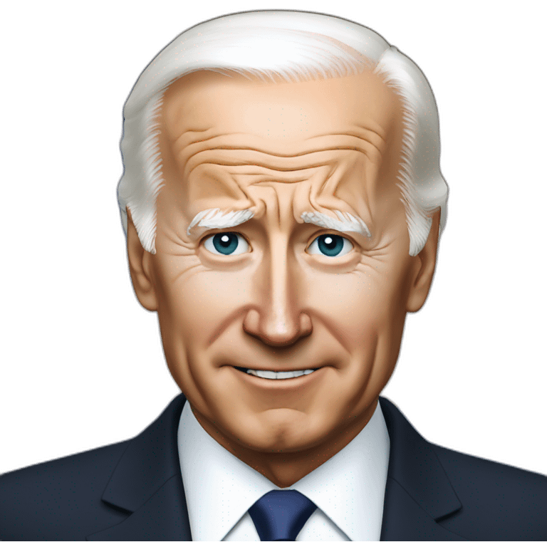 Biden is handing with Putin emoji