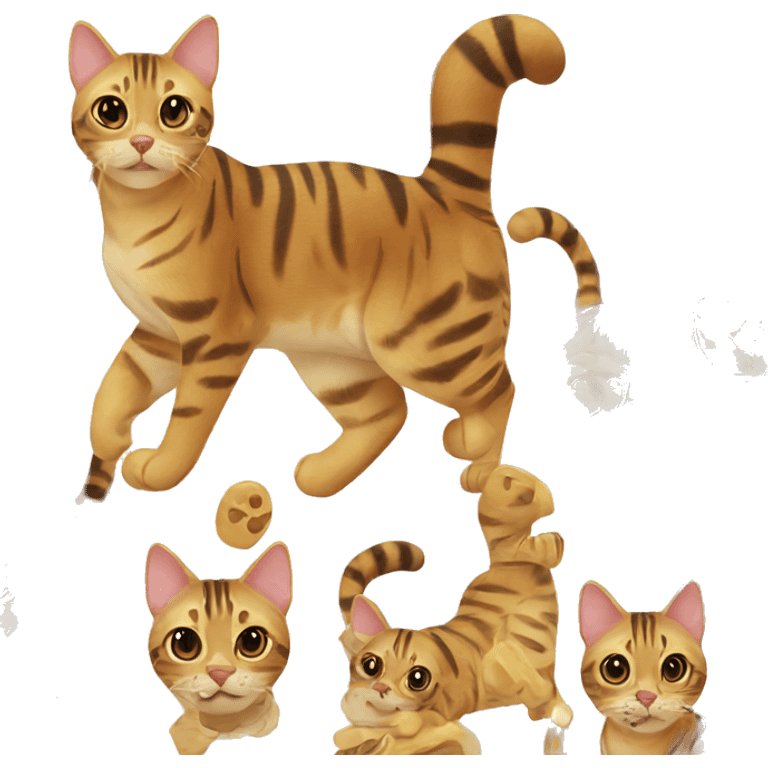 Bengal cat emoji