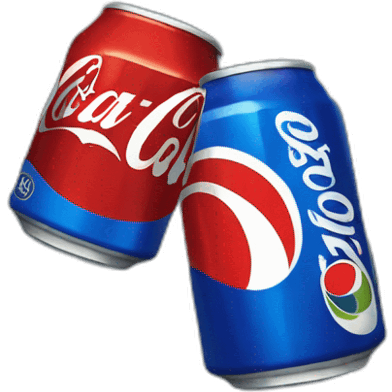 Coca Cola vs Pepsi emoji