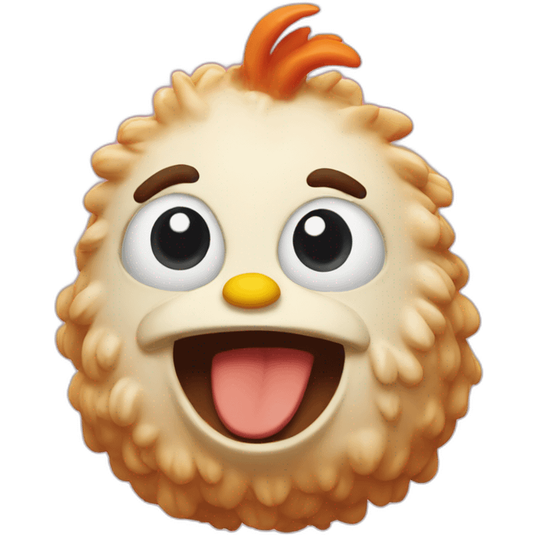 pumped-friedChicken emoji