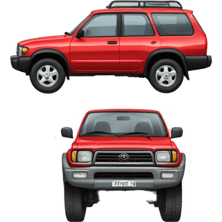 1993 red toyota surf emoji