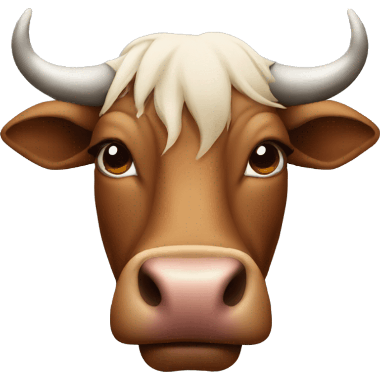 Bull with nose ring  emoji