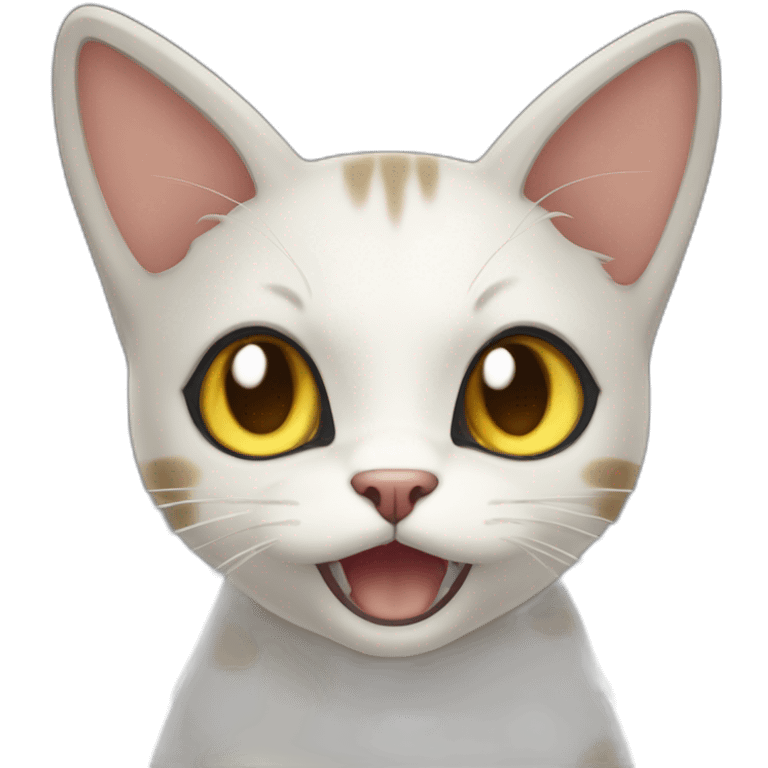 bicolor-cat-pokemon-shocked emoji