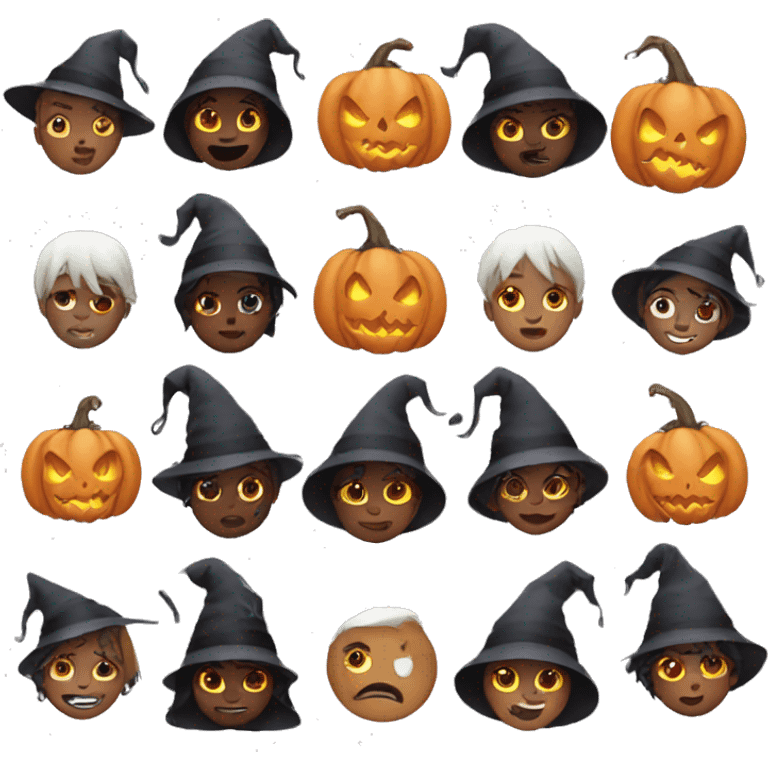 cute halloween vibes emoji