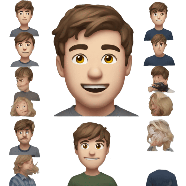 mrbeast in real life emoji