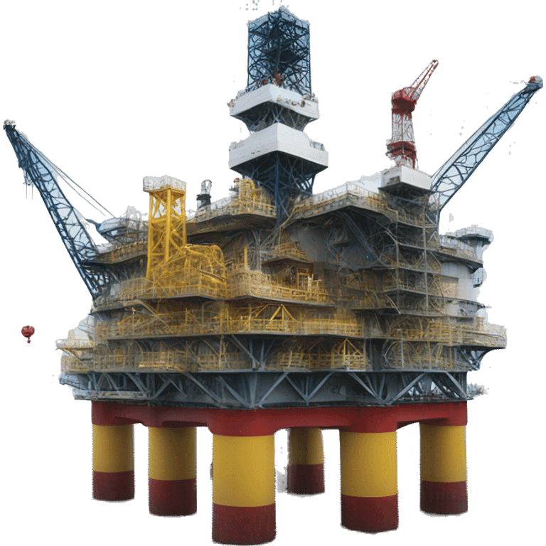 Oil offshore platform emoji