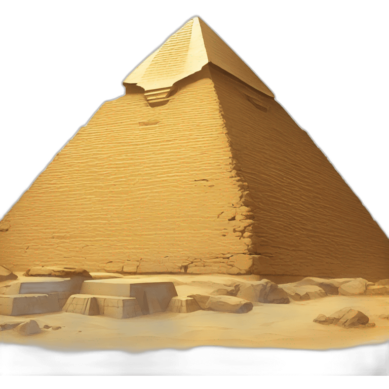 Egyptian pyramid emoji