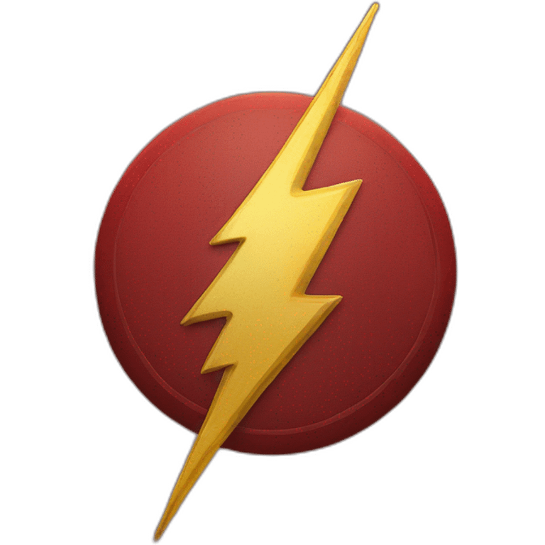 the flash logo emoji