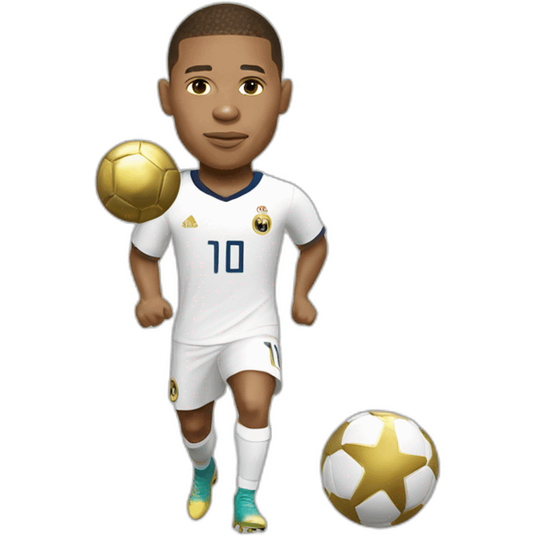 Mbappé ballon d’or  emoji