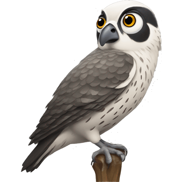 Owl finch emoji