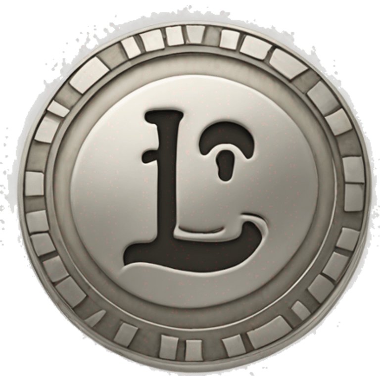 create a coin emoji with the letters IL and behind a $ emoji