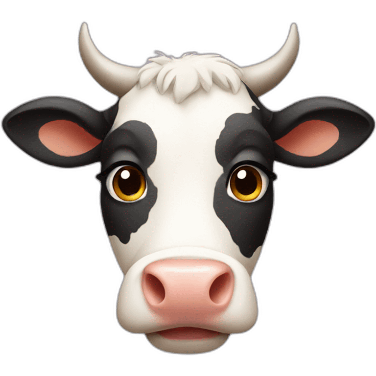 cow with nose piercing  emoji