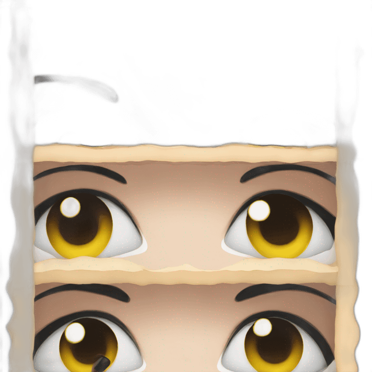 cute eyes fridge emoji