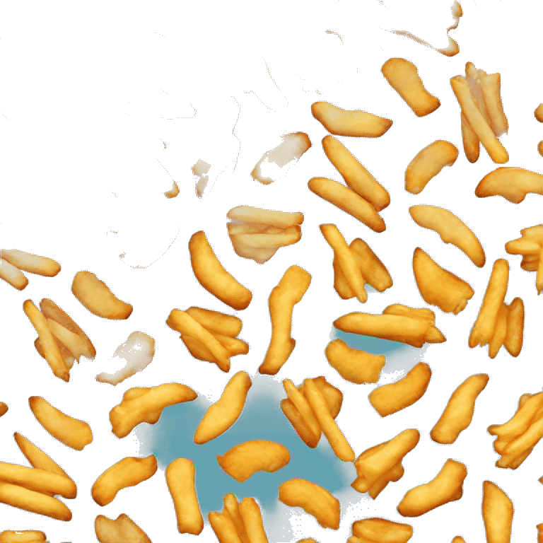 poutine qui mange des frites emoji