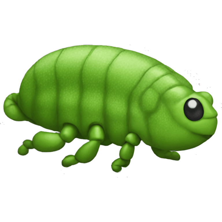 Hormiga verde emoji