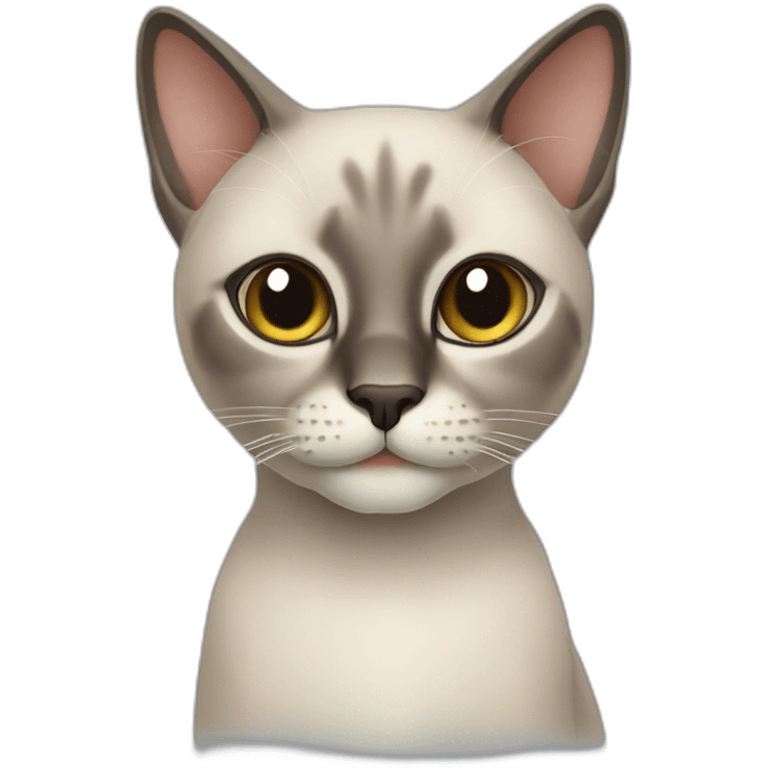 Cat-siamois emoji