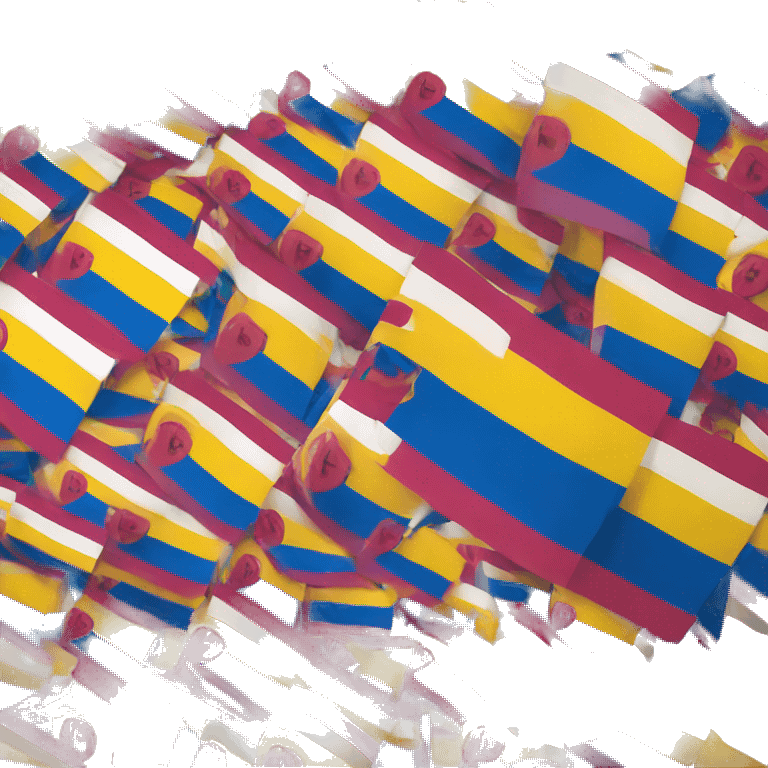 Colombian and trans flag emoji