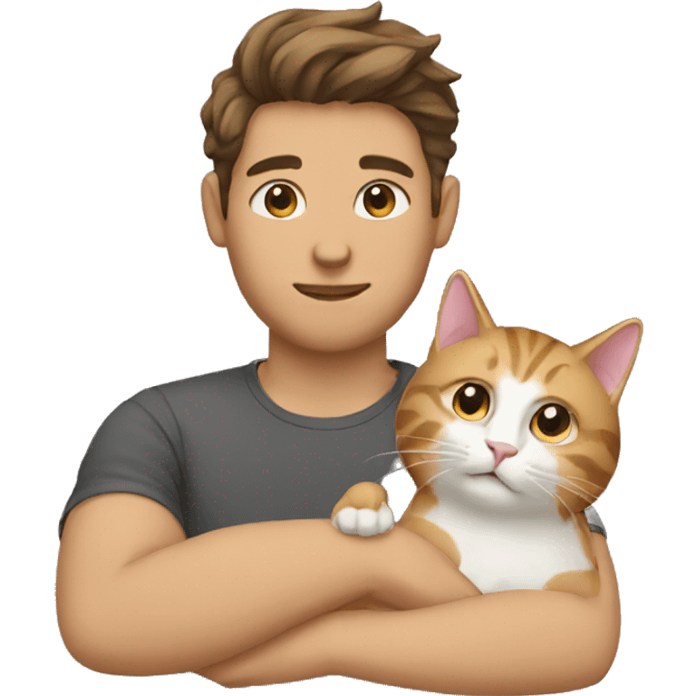 Mix a person with a cat  emoji