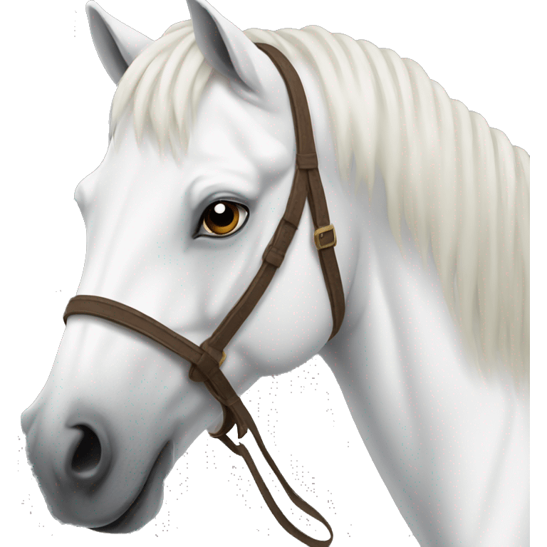 white horse emoji