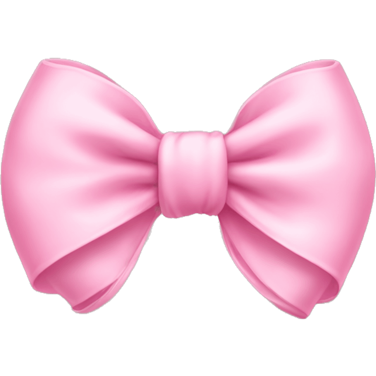 small baby pink bow emoji