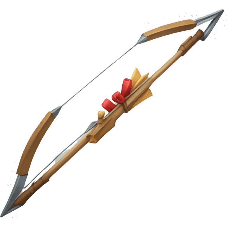 modern bow and arrow emoji