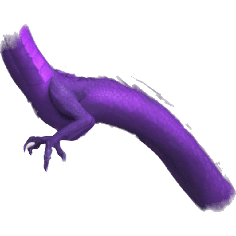 Dragon, Streamer, hype, Black, Purple, Animation emoji