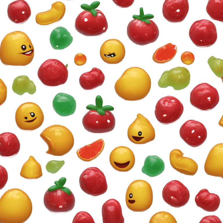 jelly fruit juicy yk2000 frutiger areo nostalgia  emoji