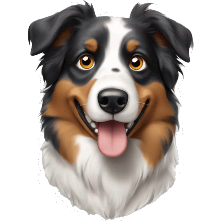 Australian shepherd dog emoji