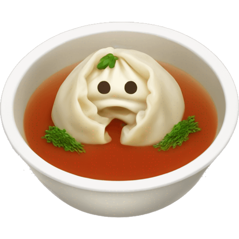 Soup dumpling emoji