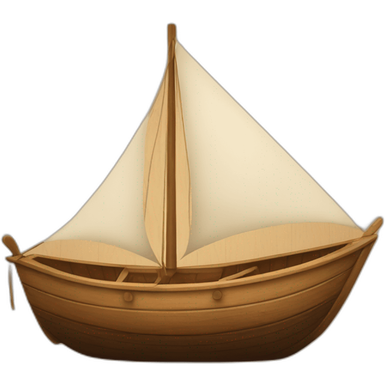 Wooden Boat  emoji