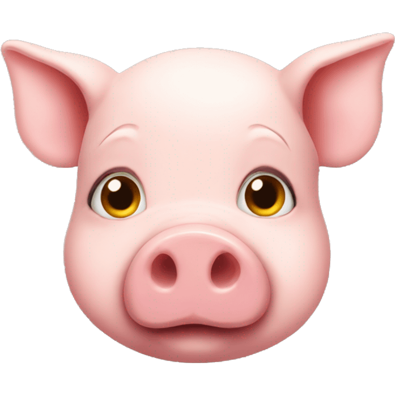 Cute pig emoji