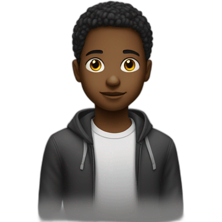 l'enfant noir de loic emoji