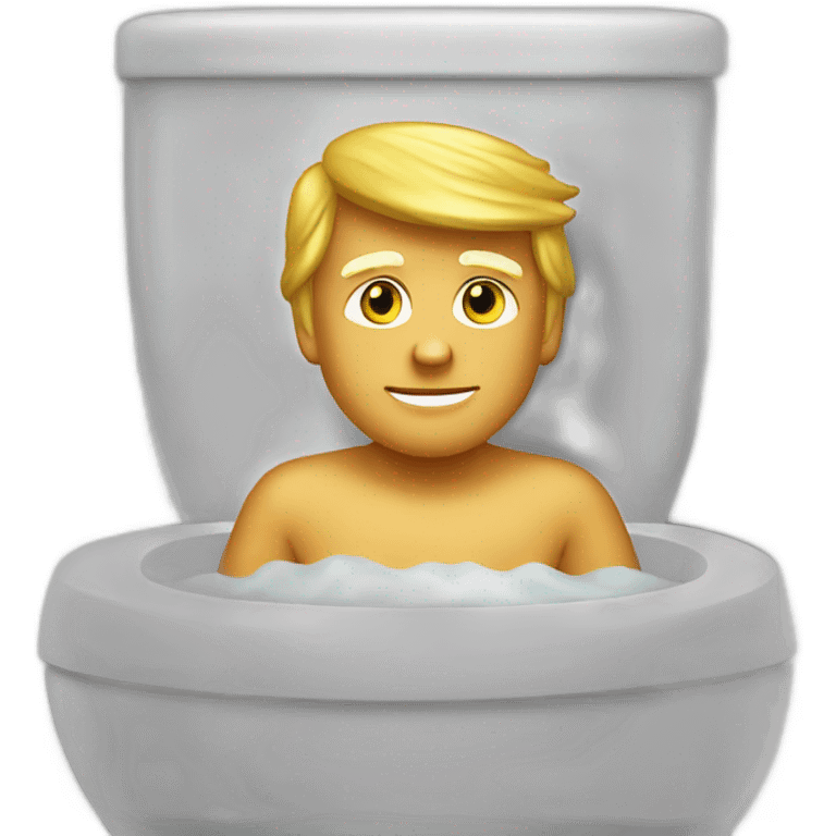 trump-baño-de-oro emoji